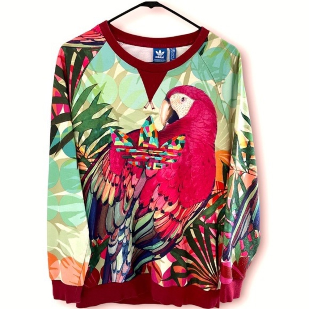 Arari sweater Farm Rio Adidas small RARE